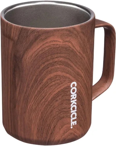 Miniatura 29 de Corkcicle Taza de Café Clásica - Acero Inoxidable con Triple Aislamiento para Viajes - Tapa a Prueba de Roturas - Mantiene la Bebida Caliente por