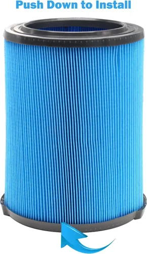 Miniatura 5 de Paquete de 2 filtros de repuesto VF5000 que se ajustan a aspiradoras húmedas y secas Ridgid de 6-20 galones, filtros de aspiradora plisados de 3