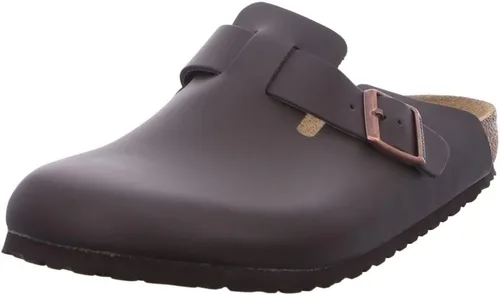 Miniatura 17 de Birkenstock Zuecos de gamuza Boston para mujer