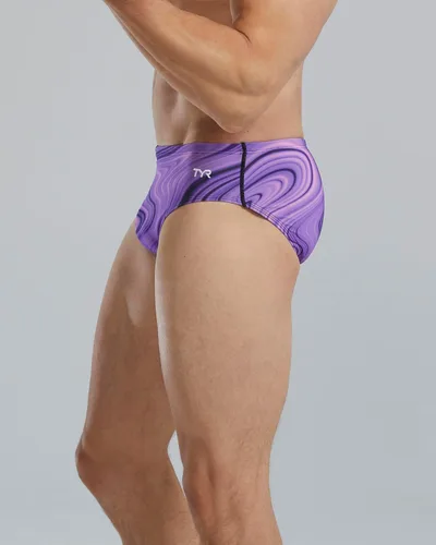 Miniatura 2 de TYR Men's Durafast Elite Racer Brief Swimsuit