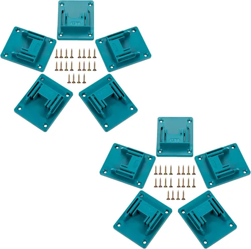 Soporte de montaje para brocas compatible con taladros Makita de 18V de iones de litio, herramientas de ABS resistentes, soporte de pared para
