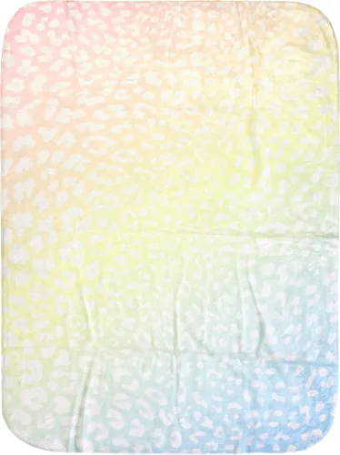 Miniatura 50 de Everything Comfy Manta decorativa con estampado de guepardo, 30 x 40 pulgadas, color natural