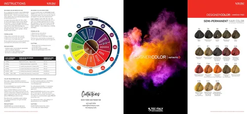 Miniatura 8 de Tec Italy Designer Color Hight Fidelity Color 3 oz (9.1 rubio ceniza muy claro)
