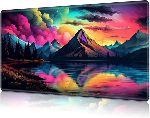 Miniatura 30 de Tapete de juego para MTG Card Playmat con zona, tapete de juego para MTG TCG de 24 x 14 pulgadas, tapete de juego antideslizante para tablero