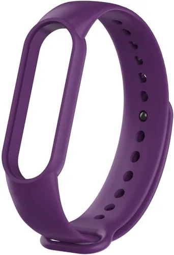 Miniatura 34 de Senter Correa de reloj de silicona suave Banda de repuesto para Xiaomi Mi Band 5 y Mi Band 6 Smart Watch Azul oscuro