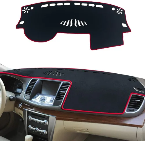 Miniatura 10 de Funda para salpicadero Alfombrilla para salpicadero Alfombrilla para tablero a medida para Nissan Frontier 2007-2019 para Suzuki Equator 2009-2012