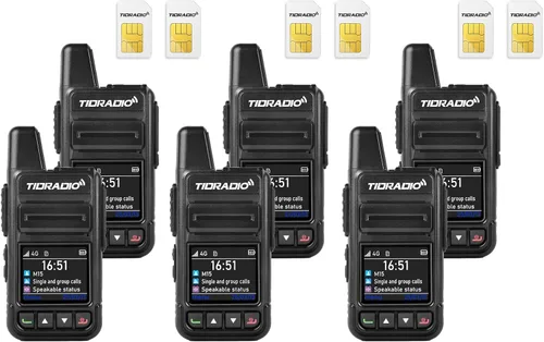 Miniatura 9 de TIDRADIO M15 Globla Rapid Walkie Talkies de largo alcance 5000+ millas PoC Radios