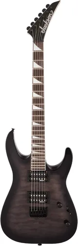 Jackson JS Series Dinky Arch Top JS32Q DKA HT Guitarra Eléctrica - Negro Transparente Burst