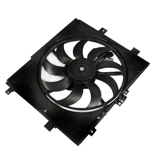 Miniatura 2 de labwork Reemplazo del ventilador de refrigeración del radiador para Nissan Versa 2012-2016 y modelos CVT Negro
