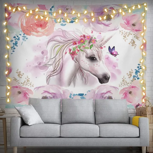Miniatura 11 de feelacle Tapiz de vaca de granja de 60 x 40 pulgadas para colgar en la pared, decoración de fiesta, decoración del hogar para dormitorio, sala
