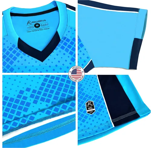 Miniatura 44 de Camiseta deportiva SOL Athletic para hombre, refrescante, transpirable, cómoda