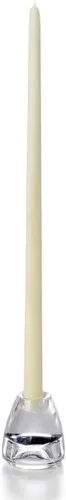Miniatura 80 de yummi Velas cónicas color rosa claro de 12 pulgadas, 12 por paquete
