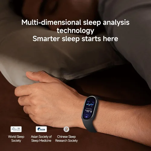 Miniatura 8 de XIAOMI Mi Smart Watch Band 10, 5ATM, impermeable, rastreador de pasos de fitness, reloj inteligente digital deportivo, correa de salud para hombres