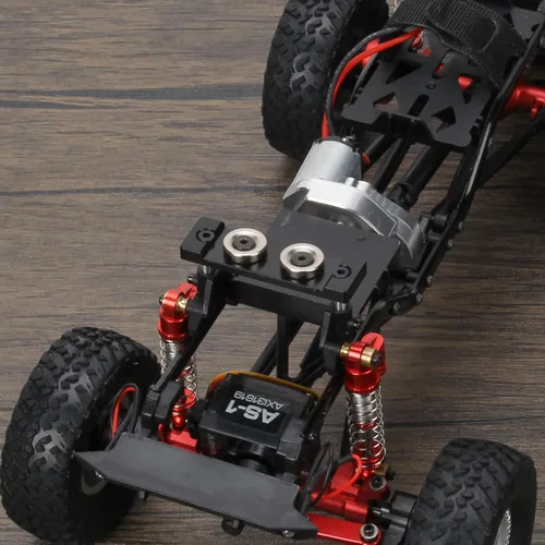 Miniatura 2 de RCAWD Juego de postes magnéticos para 1/24 Axial SCX24 Wrangler Bronco Gladiator C10 Deadbolt piezas de actualización (negro)