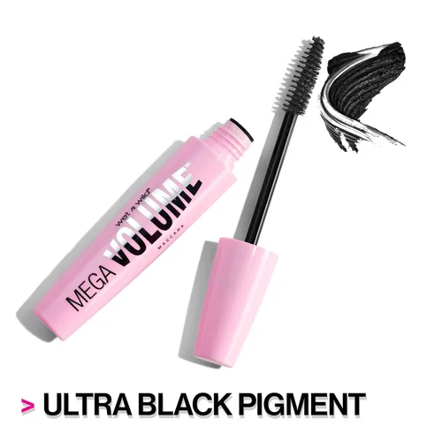 Miniatura 7 de wet n wild Mascara Mega Volume - Voluminizadora, impermeable, resistente a las manchas, libre de crueldad, sin gluten, sin sulfatos y vegana, muy