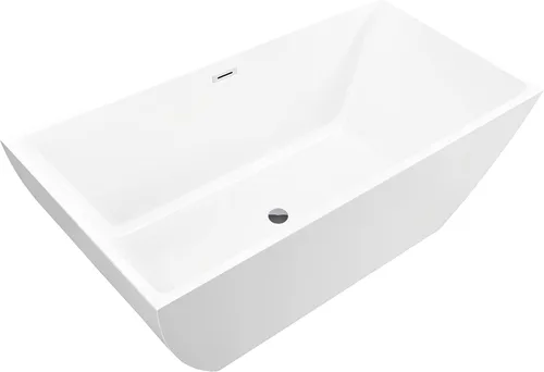 Miniatura 8 de Vanity Art Bañera independiente acrílica de 67 x 32 pulgadas Bañeras de mejoras para el hogar con diseño contemporáneo para remojar y bañarse