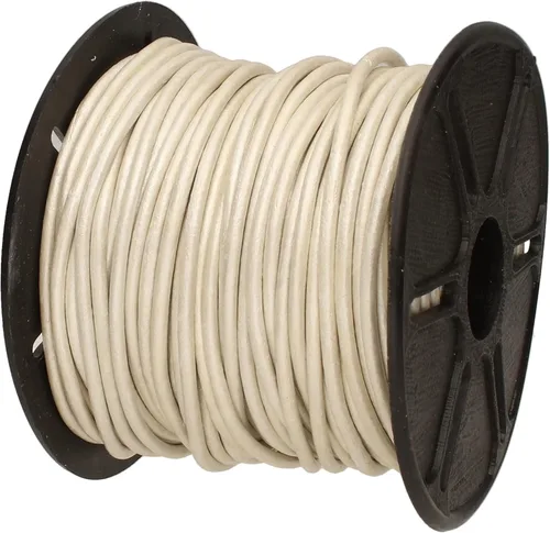 Miniatura 32 de The Beadsmith Cordón de cuero – Negro – Bobina de 0.039 in – 5 yardas/14.8 ft – Tanga de cuero indio ideal para trenzar, cuentas, collares, cordones