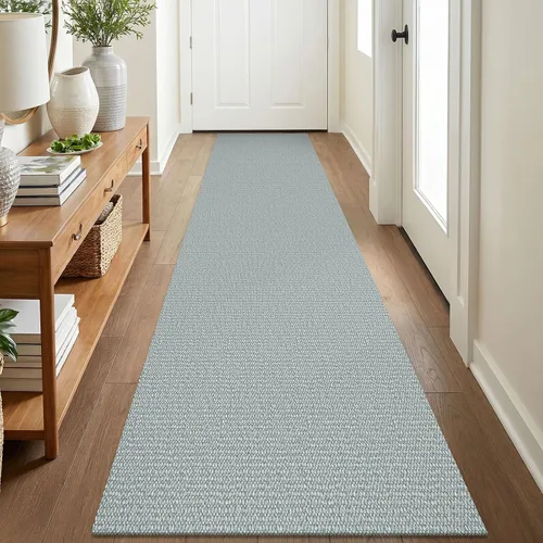 Miniatura 30 de EARTHALL Alfombra pequeña de 2 x 3 pies, lavable para entrada, antideslizante, trenzada, alfombra para puerta interior y exterior, alfombra tejida