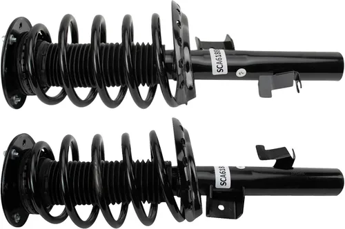 Miniatura 15 de TRQ Conjunto de Amortiguador y Resorte Delantero Cargado con Resorte Helicoidal Pre-ensamblado Compatible con Jeep Cherokee Limited AWD 14-22 Sin