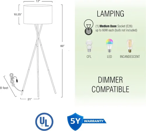 Miniatura 5 de Kira Home Sadie & Juno, RV-F5017-BKLR-BK