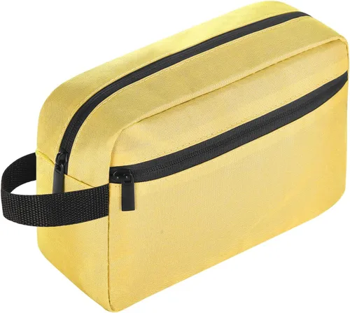 Miniatura 17 de Icramsy Neceser de viaje para mujeres y hombres, bolsa de cosméticos colgante, accesorios de viaje para mujeres y hombres, Negro, Moderno
