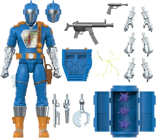 Super7 ULTIMATES! G.I. Joe Cobra B.A.T. (Comic) - Figura de acción de G.I. Joe de 7 pulgadas con accesorios, coleccionables clásicos de dibujos