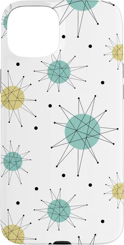 Miniatura 9 de Franciscan Starburst Mid Century Modern Atomic Era Pattern Case for iPhone 17