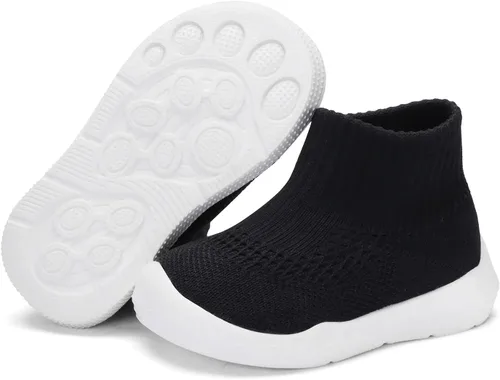 Miniatura 4 de Engtoy Baby Sock Shoes Baby Walking Shoes Infant Non-Slip Breathable Slippers with Soft Rubber Sole Baby Boys Girls Slip On Sneakers