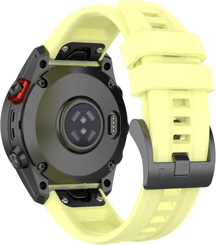 Miniatura 15 de REYDA Correa de silicona compatible con Garmin Fenix 8 Pro 1.850 in/8 1.850 in/E 1.850 in, 0.866 in, correa de reloj de ajuste rápido de silicona