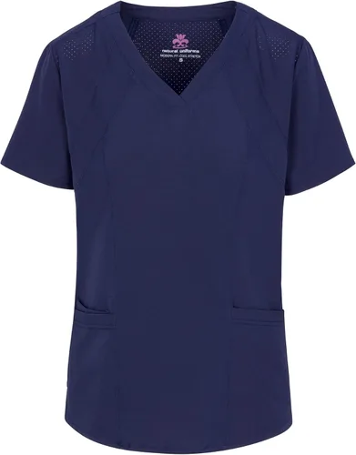 Miniatura 45 de Natural Uniforms Conjunto de ropa quirúrgica elástica para mujer con tallas regulares y pequeñas