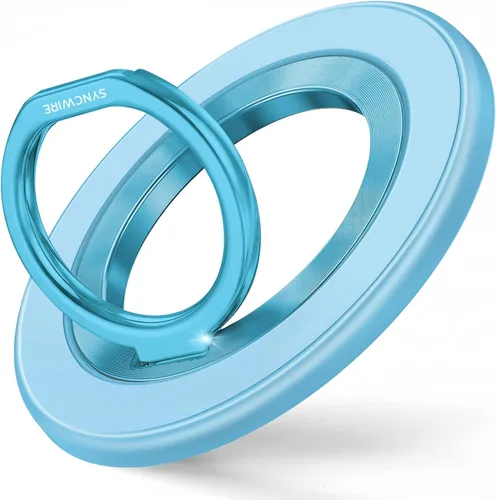 Miniatura 9 de SYNCWIRE Soporte de Anillo Magnético para Teléfono para MagSafe, Soporte de Agarre para Teléfono Celular con Rotación de 360°, Anillo para Dedo