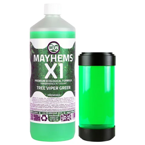 Miniatura 14 de Mayhems - Refrigerante para PC premezclado X1 - Líquido de refrigeración por agua para computadora - Refrigeración líquida, serie ecológica, 1
