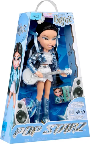 Miniatura 8 de Bratz Pop Starz Jade Fashion Doll con accesorios y encanto