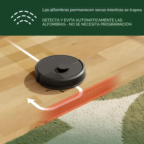 Miniatura 6 de iRobot Roomba 105X Robot Aspirador y Trapeador Combo, Base de Vacío Automático, Autovaciado hasta 75 días, Succión de Elevación de Potencia 70×