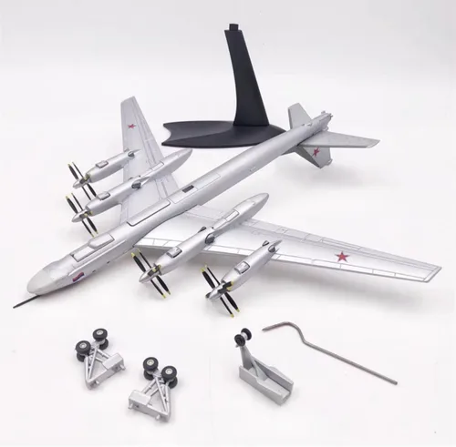 Miniatura 6 de Tu-95 Bear Strategic 1/200 Diecast Aircraft Model Interchange Mode