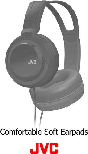 Miniatura 4 de JVC Diadema de tamaño completo sobre la oreja sobre la oreja, diadema de tamaño completo, color negro (HARX330)