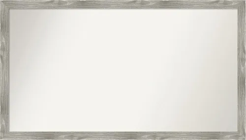 Miniatura 116 de Amanti Art Espejo personalizado, espejo de baño gris plomo a rayas, espejo de pared o espejo de tocador de baño sobre el fregadero