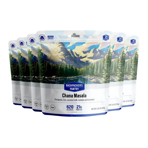 Miniatura 12 de Backpacker's Pantry Shepherd's - Estofado de papa con carne de res, 2 porciones por bolsa (6 unidades), alimentos liofilizados, 0.35 onzas