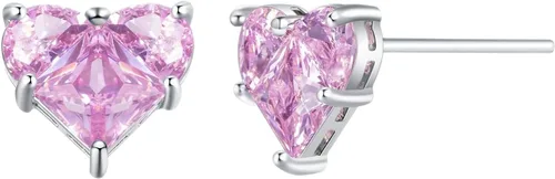 Aretes tipo dormilona chapados en oro de 18 quilates, aretes de halo de circonita cúbica de corte redondo para mujeres con orejas sensibles