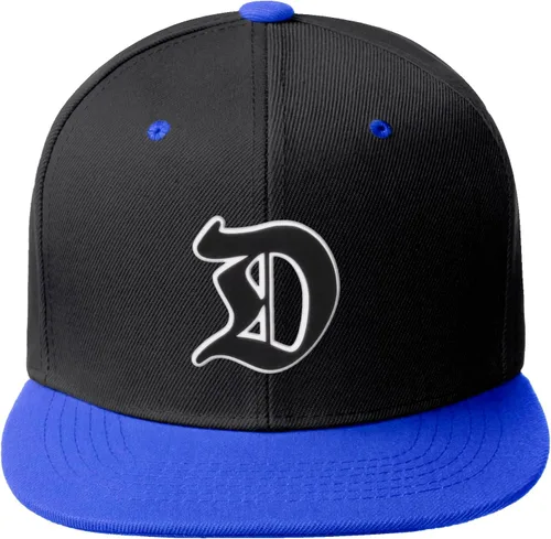Miniatura 1309 de Daxton Gorra clásica con visera de billete plano con letras del alfabeto inglés antiguo de la A a la Z