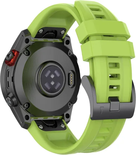 Miniatura 21 de REYDA Correa de silicona compatible con Garmin Fenix 8 Pro 1.850 in/8 1.850 in/E 1.850 in, 0.866 in, correa de reloj de ajuste rápido de silicona