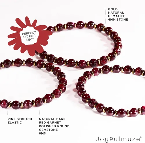 Miniatura 50 de Pulseras elásticas, piedras preciosas naturales, amatista, citrino, cuarzo rosa, cuarzo de cristal transparente, ojos de peridoto y teger, regalo