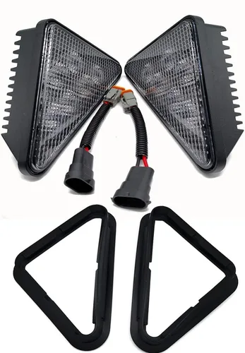 RH&LH - Faros delanteros de luz LED de 30 W, lámpara de trabajo de 12 V, 6000 K, compatible con Bobcat 751 753 763 773 863 864 873 883 Reemplazar al