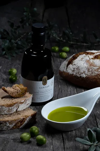 Miniatura 5 de Garisar Aceite de oliva virgen extra premium alto en polifenoles (>600 ppm), baja acidez (máximo 0.2%), ganador de la medalla de oro NYIOOC 2025