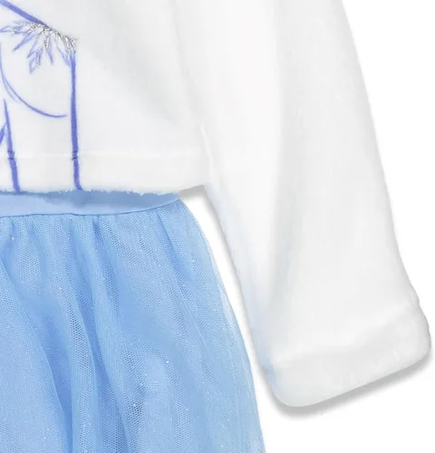 Miniatura 4 de Disney Frozen Elsa - Vestido de manga larga para niñas