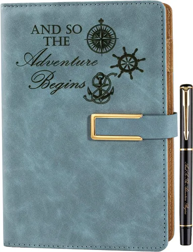 Miniatura 25 de Fanery sue Tree of Life - Diario de escritura recargable para mujeres y hombres, cuaderno de tapa dura de piel sintética, A5, rayado universitario