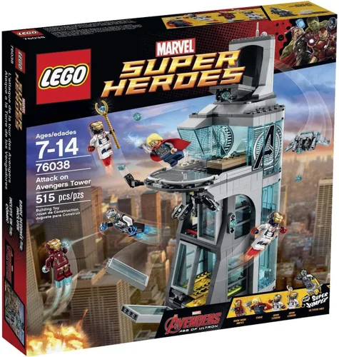 Miniatura 4 de Súper Heroes Ataque Vengadores Torre 76038 Lego