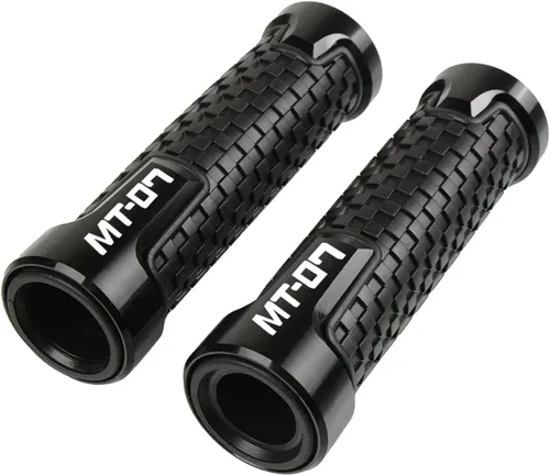 Miniatura 10 de Para Yamaha MT07 MT 07 MT-07 2014-2021 Agarraderas de manillar de motocicleta CNC PVC Manillar Bar Goma Gel Grips 2020 2019 2018 2017 2016