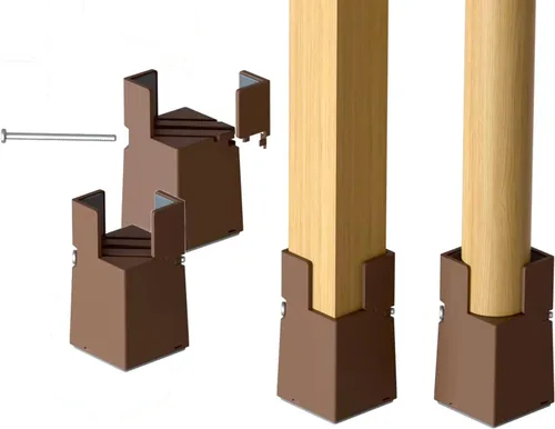 Miniatura 10 de Sephyroth Elevadores de Cama Ajustables Elevadores de Muebles Paquete de 4 con Abrazadera de Tornillo. Elevadores de Mesa Escritorio Silla. Negro