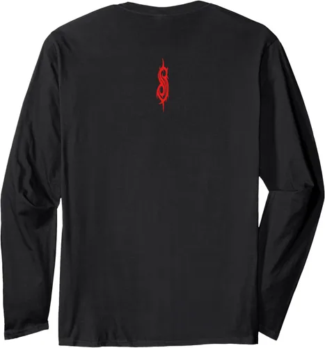 Miniatura 2 de Slipknot Logo playera de manga larga, Negro